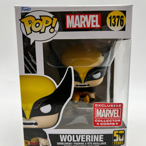 Funko POP! Marvel Wolverine #1376 50 Years - Exclusive Marvel Collectors Corps FRENLY BRICKS - Open 7 Days