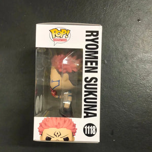 Funko Pop! Jujutsu Kaisen Ryumen Sakuna CHASE Glow #1118 SE with POP Protector FRENLY BRICKS - Open 7 Days