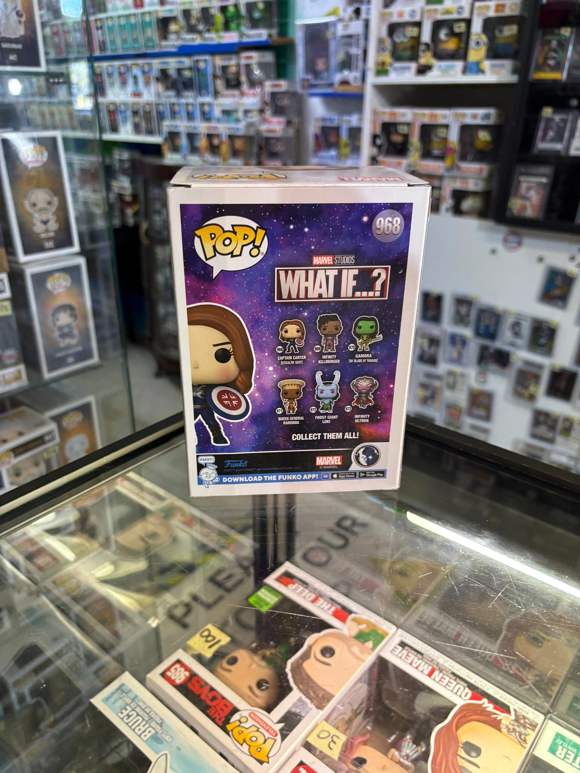 FUNKO Pop Vinyl Captain Carter #968 FRENLY BRICKS - Open 7 Days