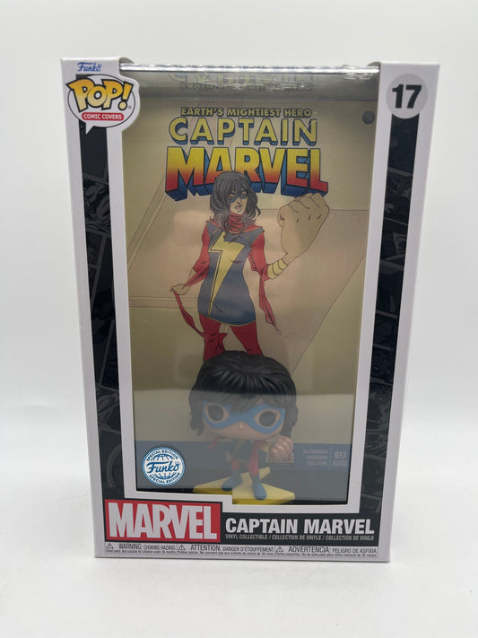 Funko Pop! Comic Covers - "Captain Marvel" #17 "Kamala Khan" +combinedshipping FRENLY BRICKS - Open 7 Days