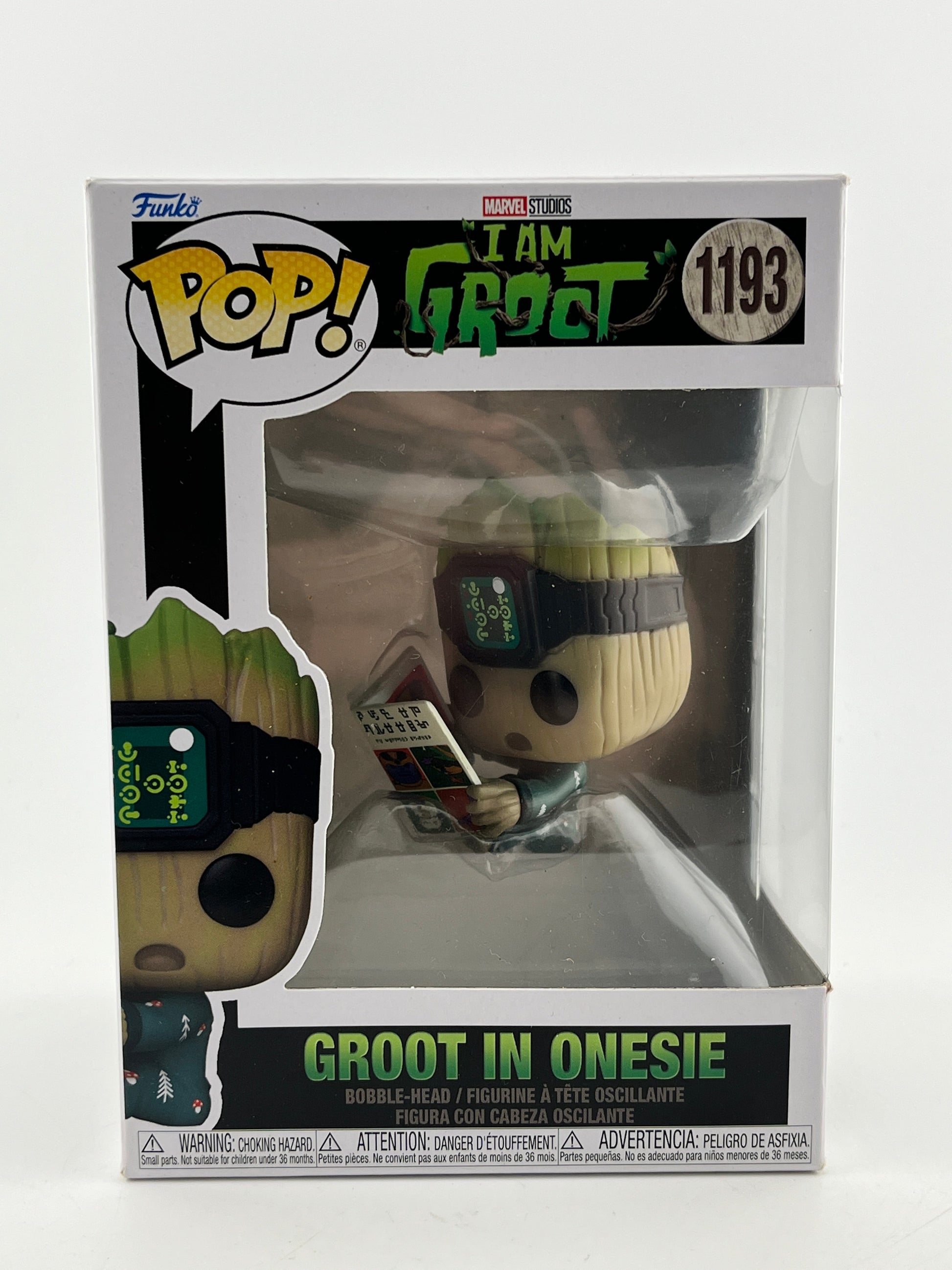 Funko POP! Marvel I Am Groot - Groot In Oniesie #1193 - Vinyl Collectable FRENLY BRICKS - Open 7 Days