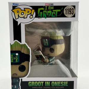 Funko POP! Marvel I Am Groot - Groot In Oniesie #1193 - Vinyl Collectable FRENLY BRICKS - Open 7 Days