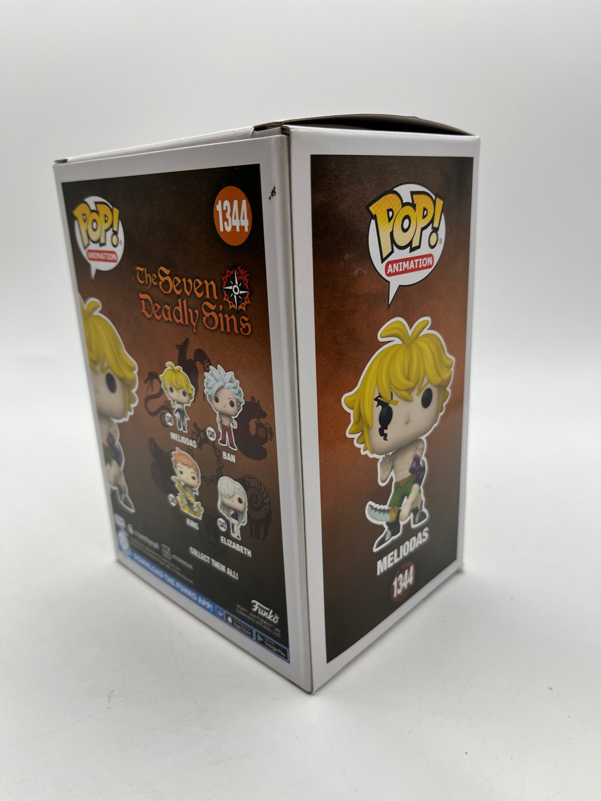 Funko POP! Animation The Seven Deadly Sins Meliodas #1344 - Special Edition FRENLY BRICKS - Open 7 Days
