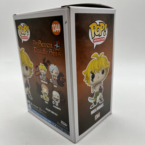 Funko POP! Animation The Seven Deadly Sins Meliodas #1344 - Special Edition FRENLY BRICKS - Open 7 Days