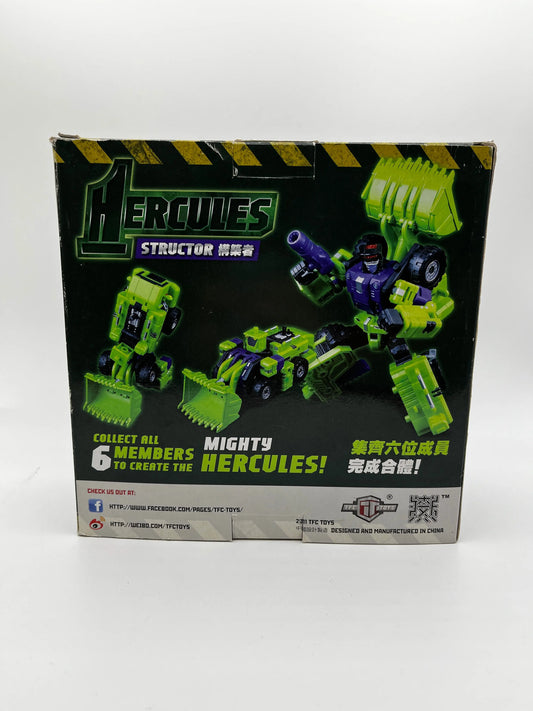 Transformer TFC Toy Hercules Combiner Member STRUCTOR Devastator War FRENLY BRICKS - Open 7 Days