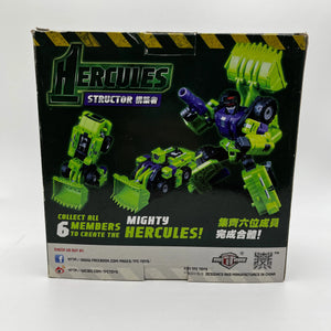 Transformer TFC Toy Hercules Combiner Member STRUCTOR Devastator War FRENLY BRICKS - Open 7 Days
