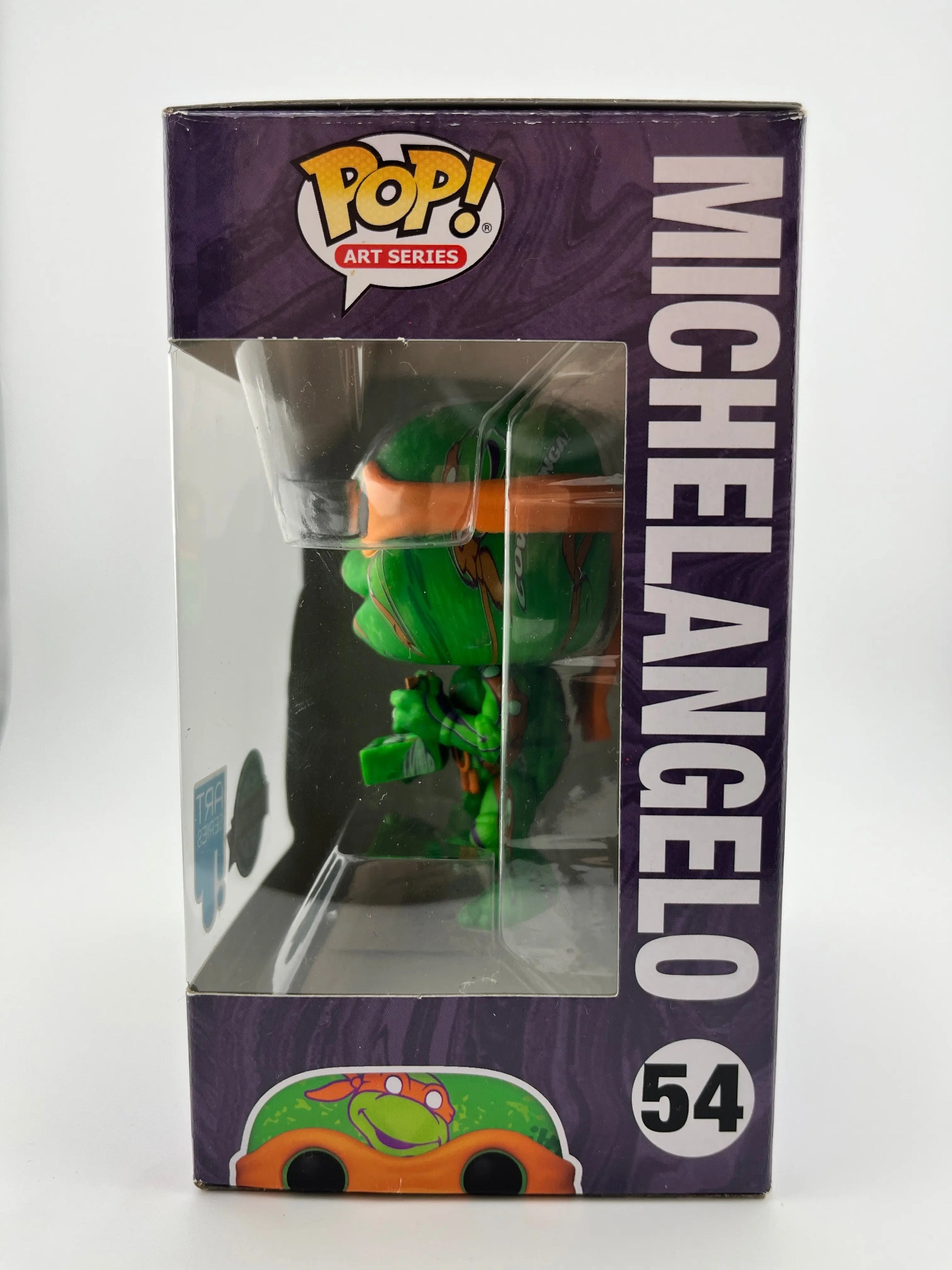 Funko POP! Art Series TMNT Michelangelo #54 - Special Edition FRENLY BRICKS - Open 7 Days