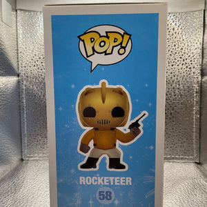 Funko Pop! Vinyl: Disney - Rocketeer #58 Vaulted Rare W/ Protector FRENLY BRICKS - Open 7 Days