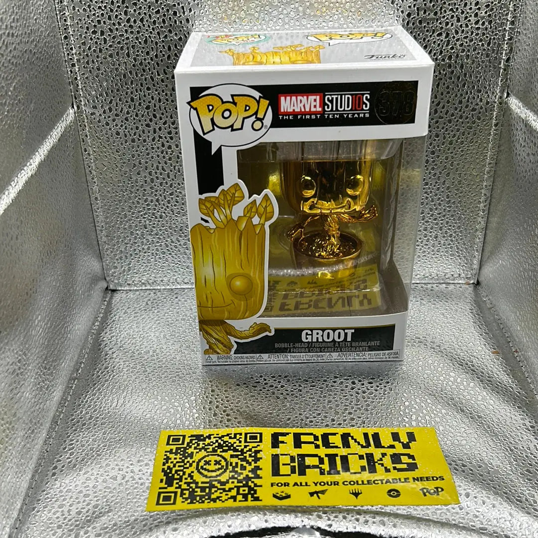 Pop Vinyl Marvel Studios Groot FRENLY BRICKS - Open 7 Days