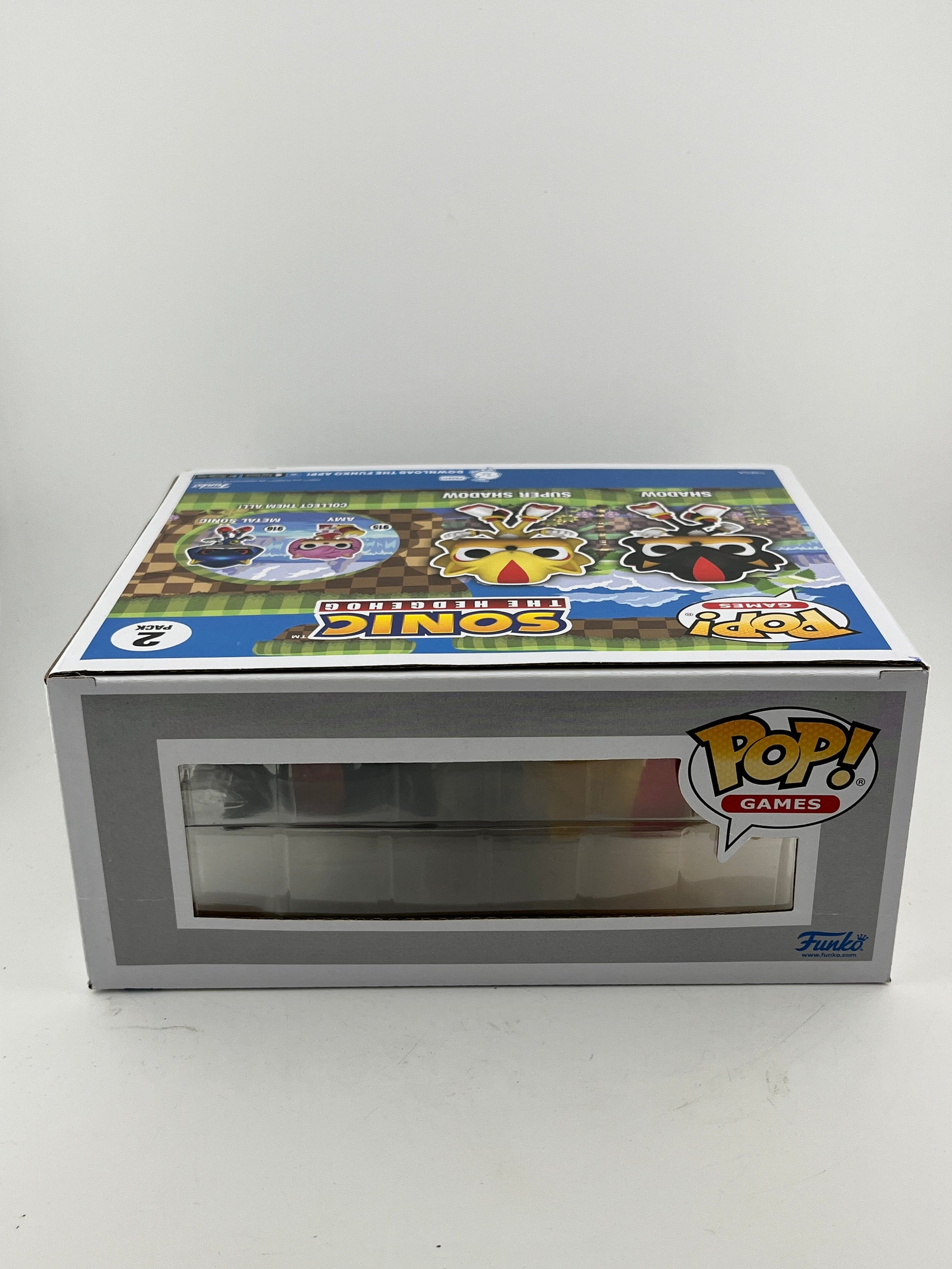 Funko POP! Games Sonic The Hedgehog - Shadow & Super Sonic (2 Pack) - Glow Special Edition FRENLY BRICKS - Open 7 Days