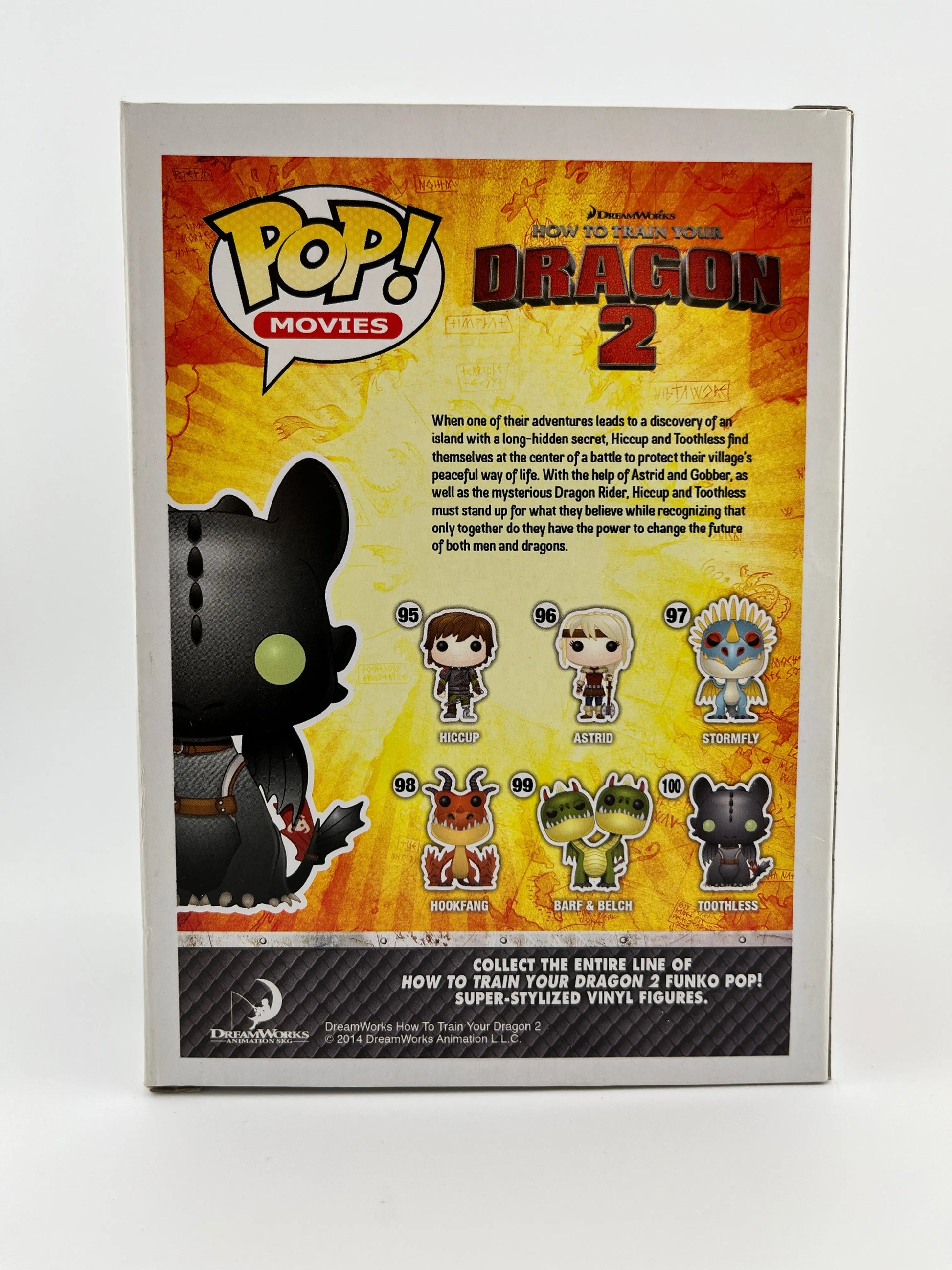Funko POP! Movies How To Train Your Dragon 2 - Toothless #100 FRENLY BRICKS - Open 7 Days