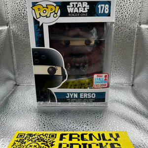 Pop Vinyl Star Wars #178 Jyn Erso FRENLY BRICKS - Open 7 Days