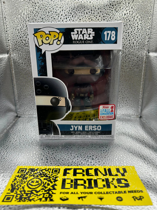 Pop Vinyl Star Wars #178 Jyn Erso FRENLY BRICKS - Open 7 Days