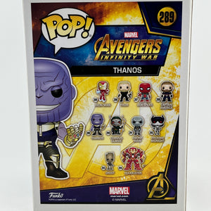 Funko POP! Marvel Avengers Infinity War - Thanos #289 - Vinyl Collectable FRENLY BRICKS - Open 7 Days
