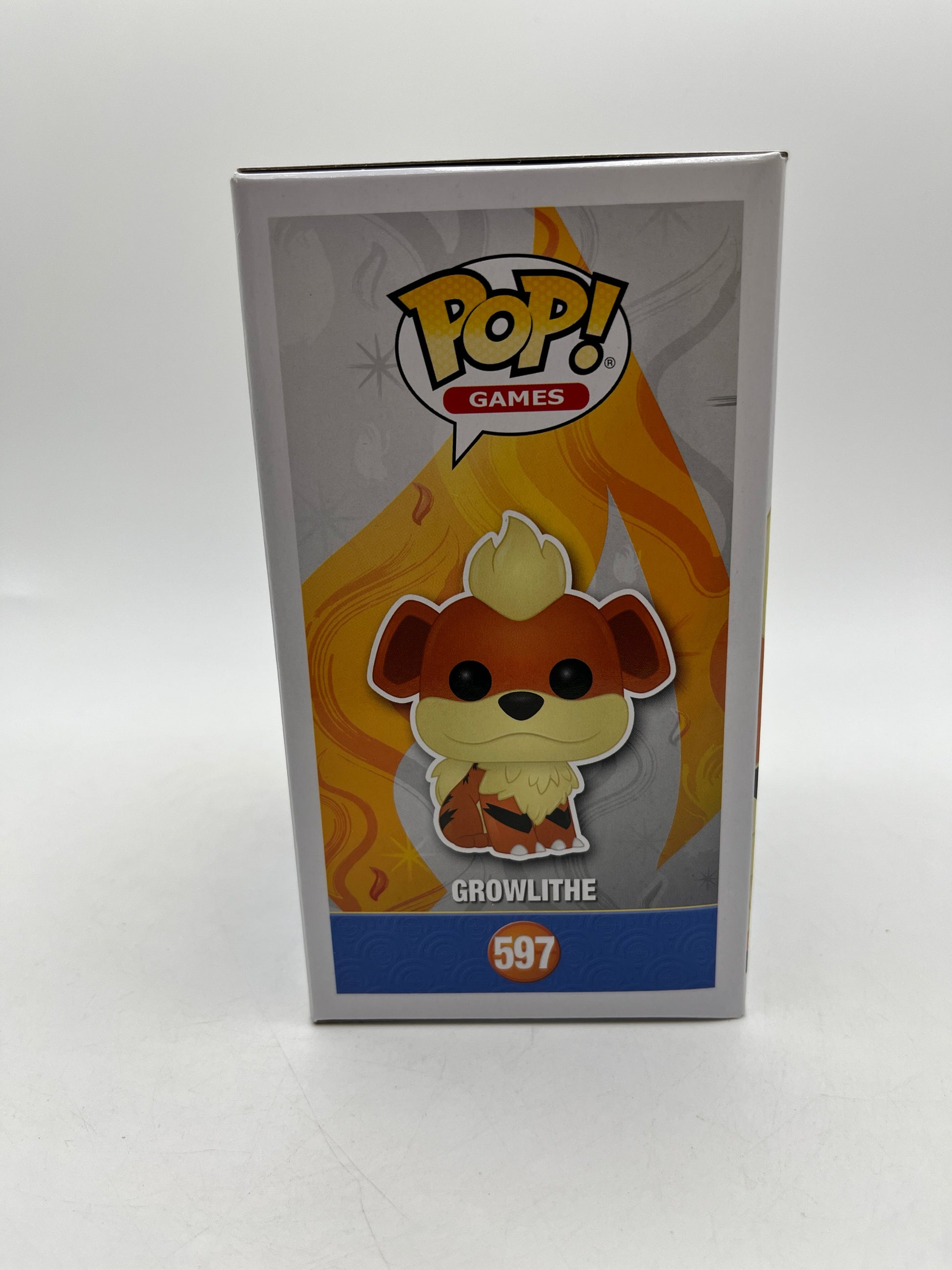 Funko POP! Games Pokémon - Growlithe #597 - Flocked Limited Edition FRENLY BRICKS - Open 7 Days