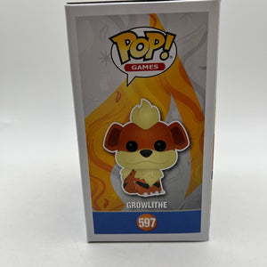 Funko POP! Games Pokémon - Growlithe #597 - Flocked Limited Edition FRENLY BRICKS - Open 7 Days
