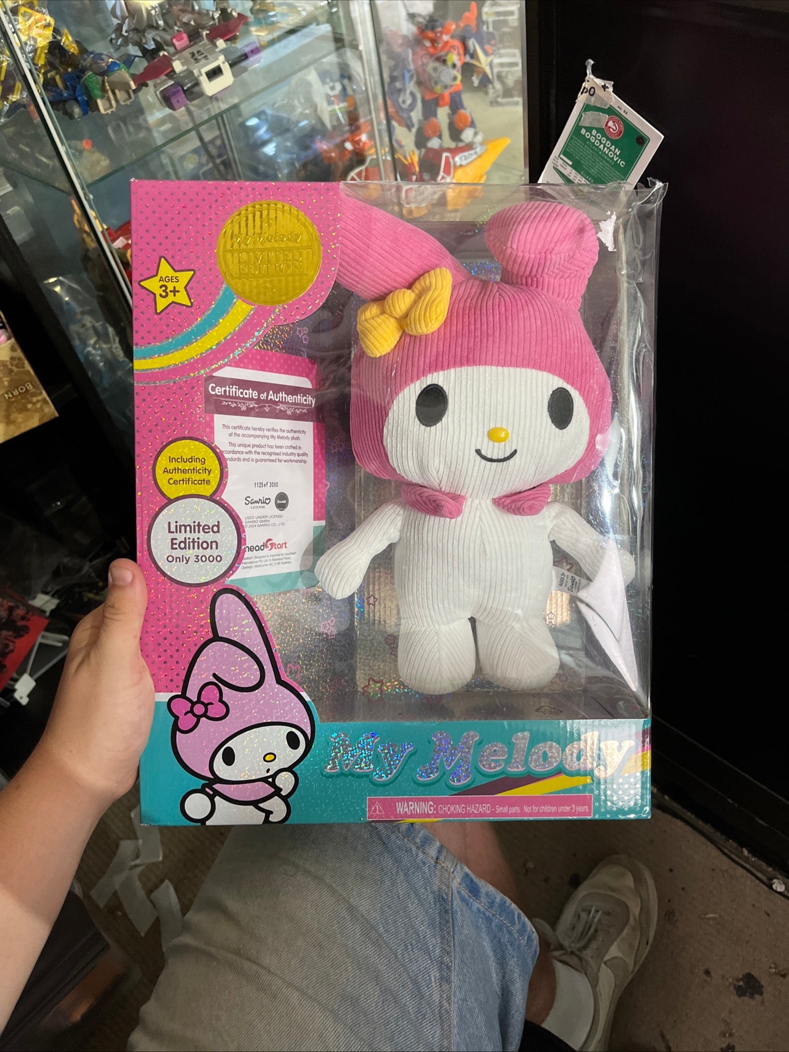 Hello Kitty - My Melody - Limited Edition: Plush Collectable (3000 PCs) FRENLY BRICKS - Open 7 Days