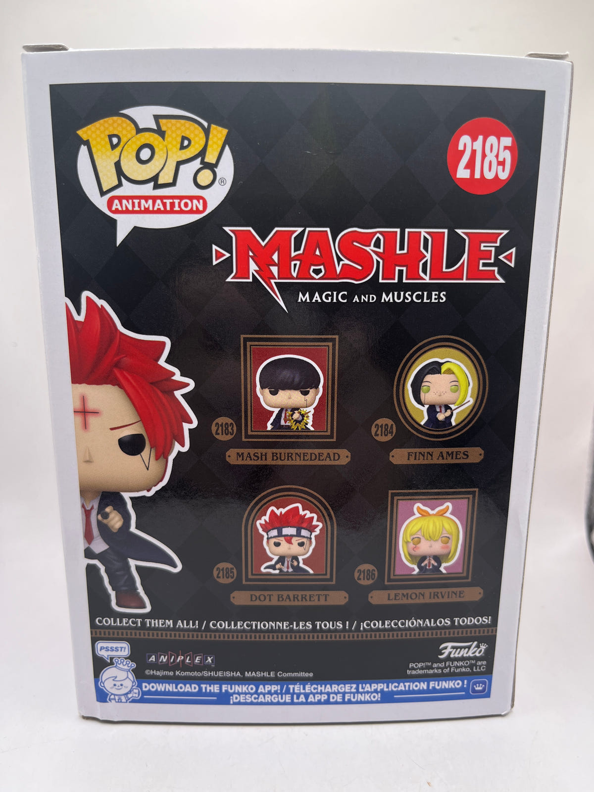 Funko POP! Animation Mashle Magic and Muscles Dot Barrett #2185 Chase Edition image 3