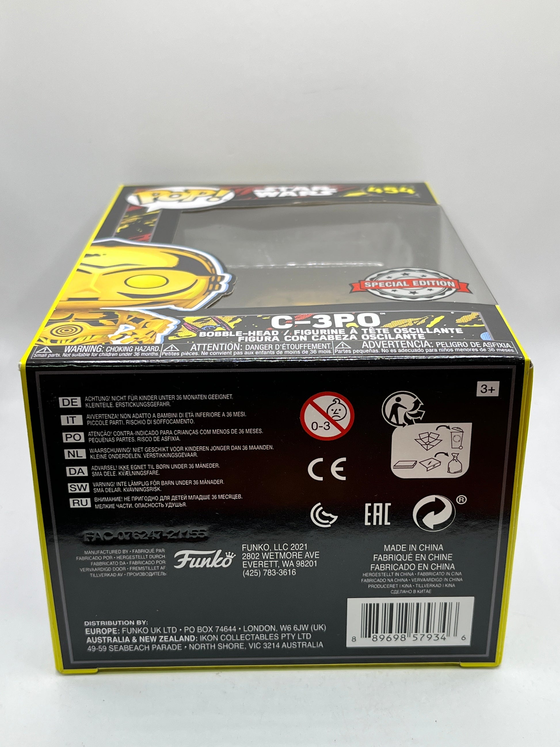 Funko POP! Star Wars - C-3PO #454 - Comic Special Edition FRENLY BRICKS - Open 7 Days