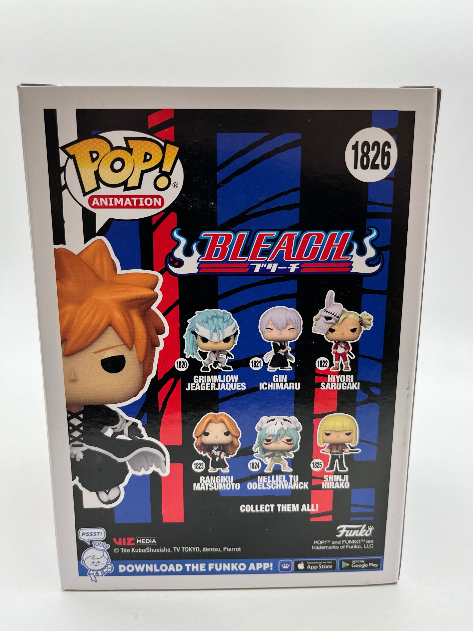 Funko POP! Animation Bleach - Ichigo Kurosaki #1826 - Special Edition FRENLY BRICKS - Open 7 Days