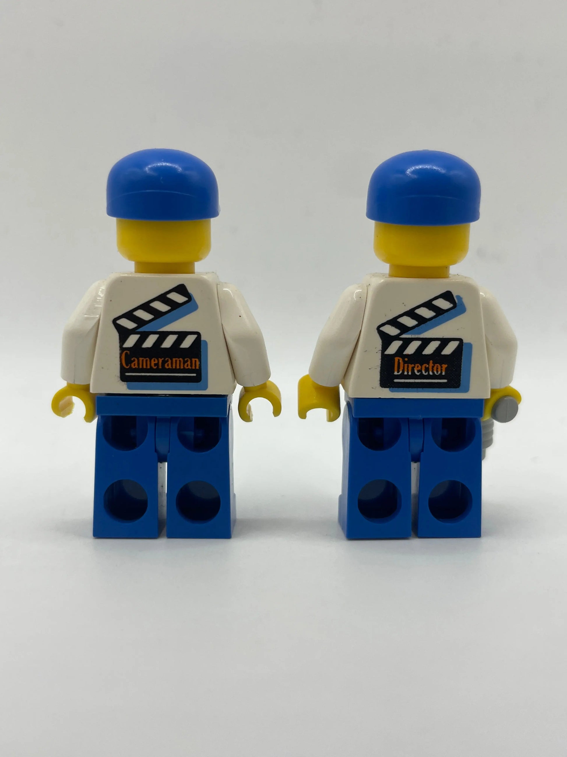 LEGO Minifigure Studio Bundle of 2x - Camera Man, Director - (Genuine) FRENLY BRICKS - Open 7 Days
