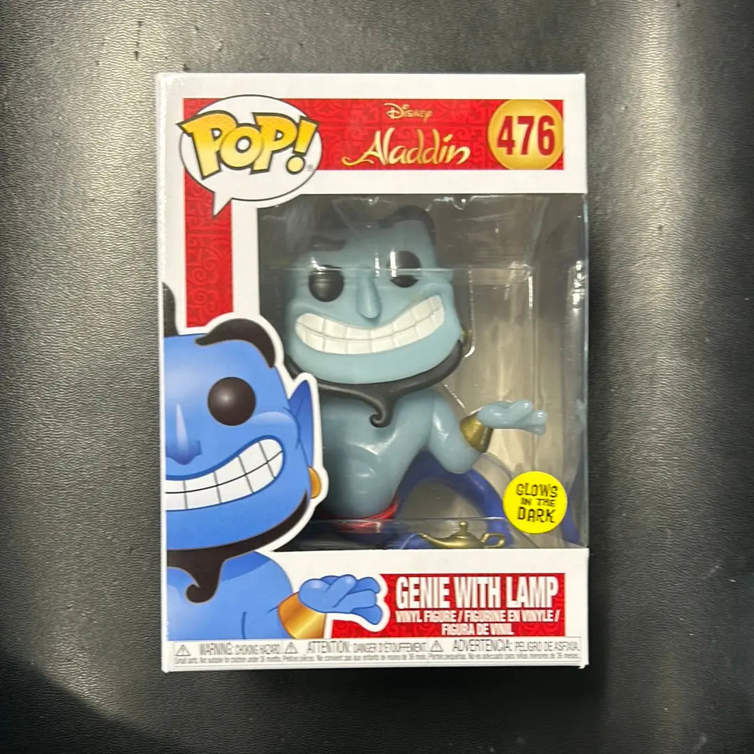 Pop Vinyl Disney 476 Genie With Lamp FRENLY BRICKS - Open 7 Days