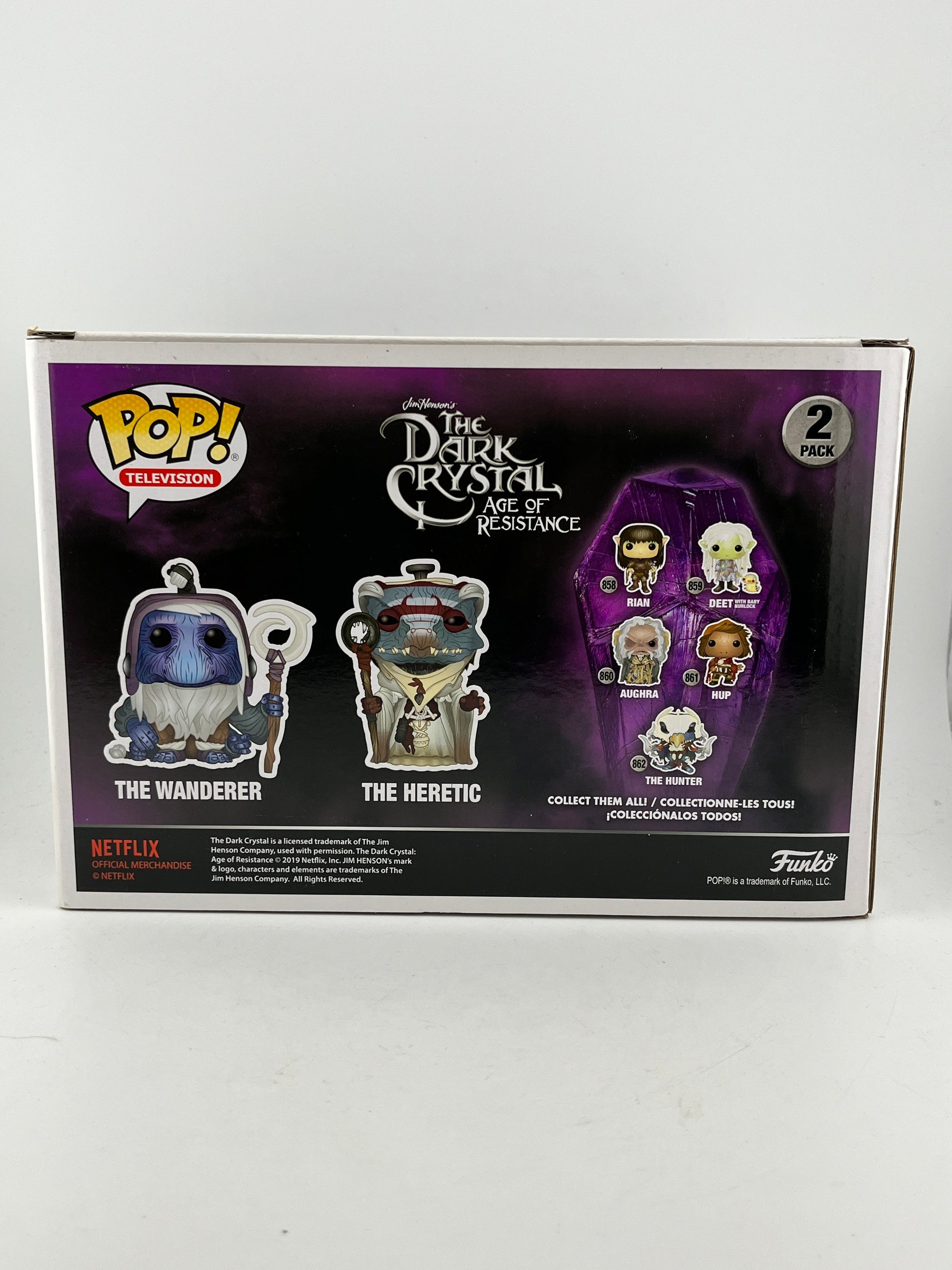 Funko POP! Television The Dark Crystal Age Of Resistance - The Wanderer & The Heretic #2 Pack FRENLY BRICKS - Open 7 Days