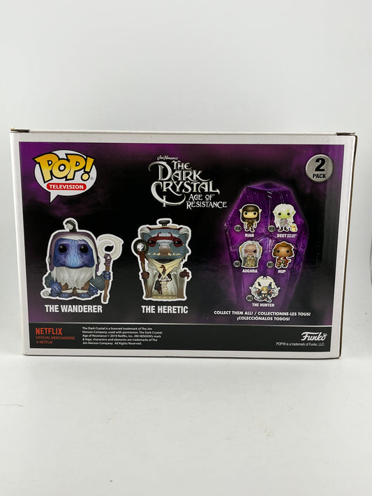 Funko POP! Television The Dark Crystal Age Of Resistance - The Wanderer & The Heretic #2 Pack FRENLY BRICKS - Open 7 Days