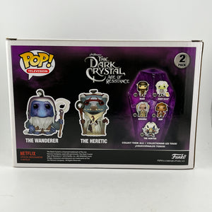 Funko POP! Television The Dark Crystal Age Of Resistance - The Wanderer & The Heretic #2 Pack FRENLY BRICKS - Open 7 Days