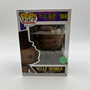Funko POP! Movies Will Wonka & The Chocolate Factory - Willy Wonka #1669 -Scented FRENLY BRICKS - Open 7 Days