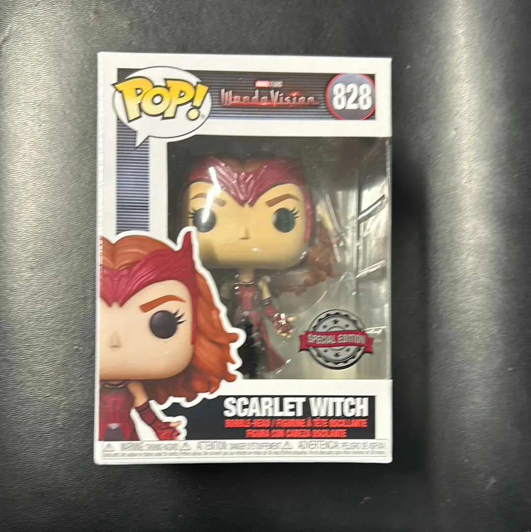 Pop Vinyl Marvel #828 Scarlet Witch FRENLY BRICKS - Open 7 Days