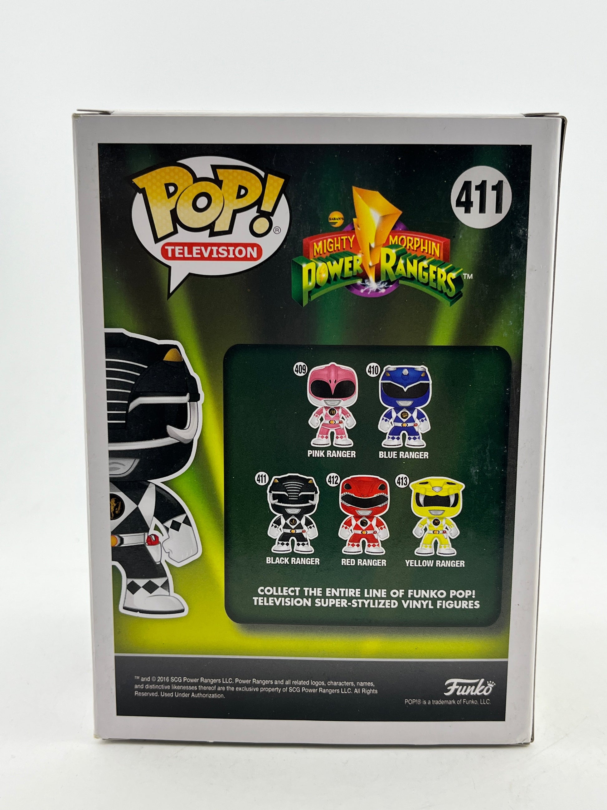Funko POP! Television Mighty Morphin Power Ranger - Black Rangers #411 FRENLY BRICKS - Open 7 Days