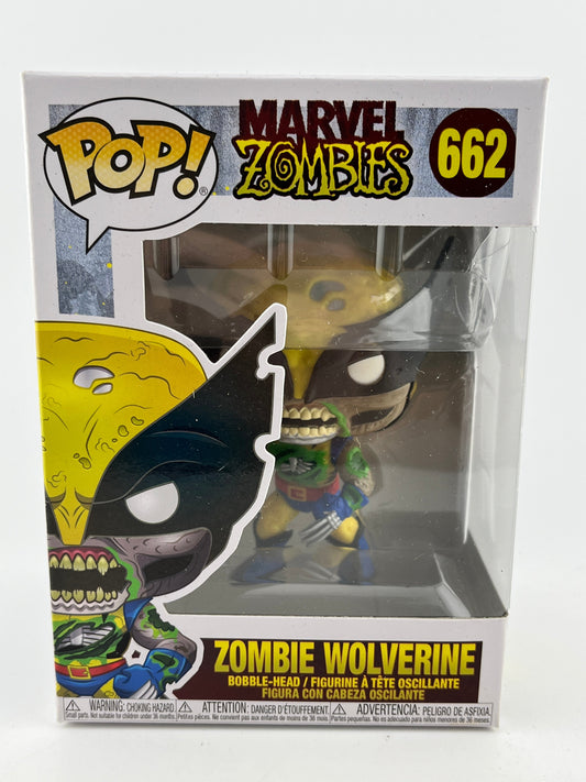 Funko POP! Marvel Zombies - Zombie Wolverine #662 - Vinyl Collectable FRENLY BRICKS - Open 7 Days