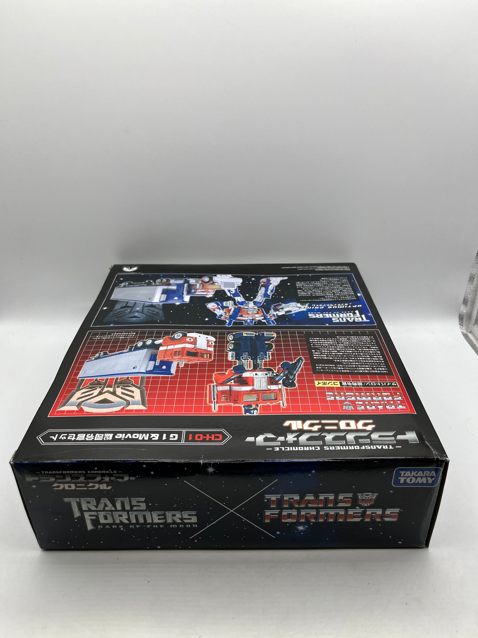 Transformers Chronicle CH-01 Optimus Prime G1 & DOTM - Takara Tomy 2011 FRENLY BRICKS - Open 7 Days