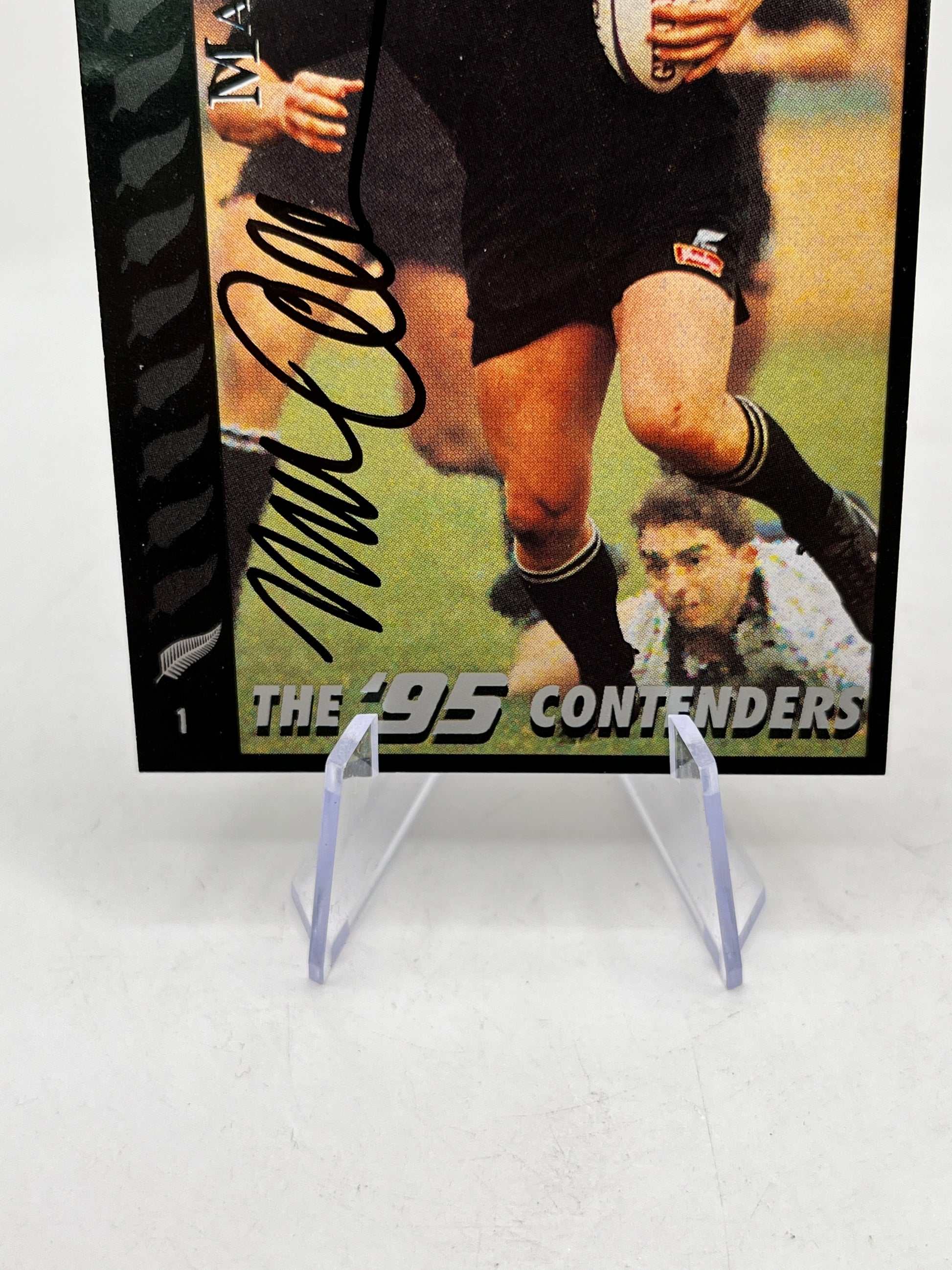 Mark “Bull” Allen - 1995 Dynamic Marketing NZ All Blacks Rugby Union Card #1 FRENLY BRICKS - Open 7 Days
