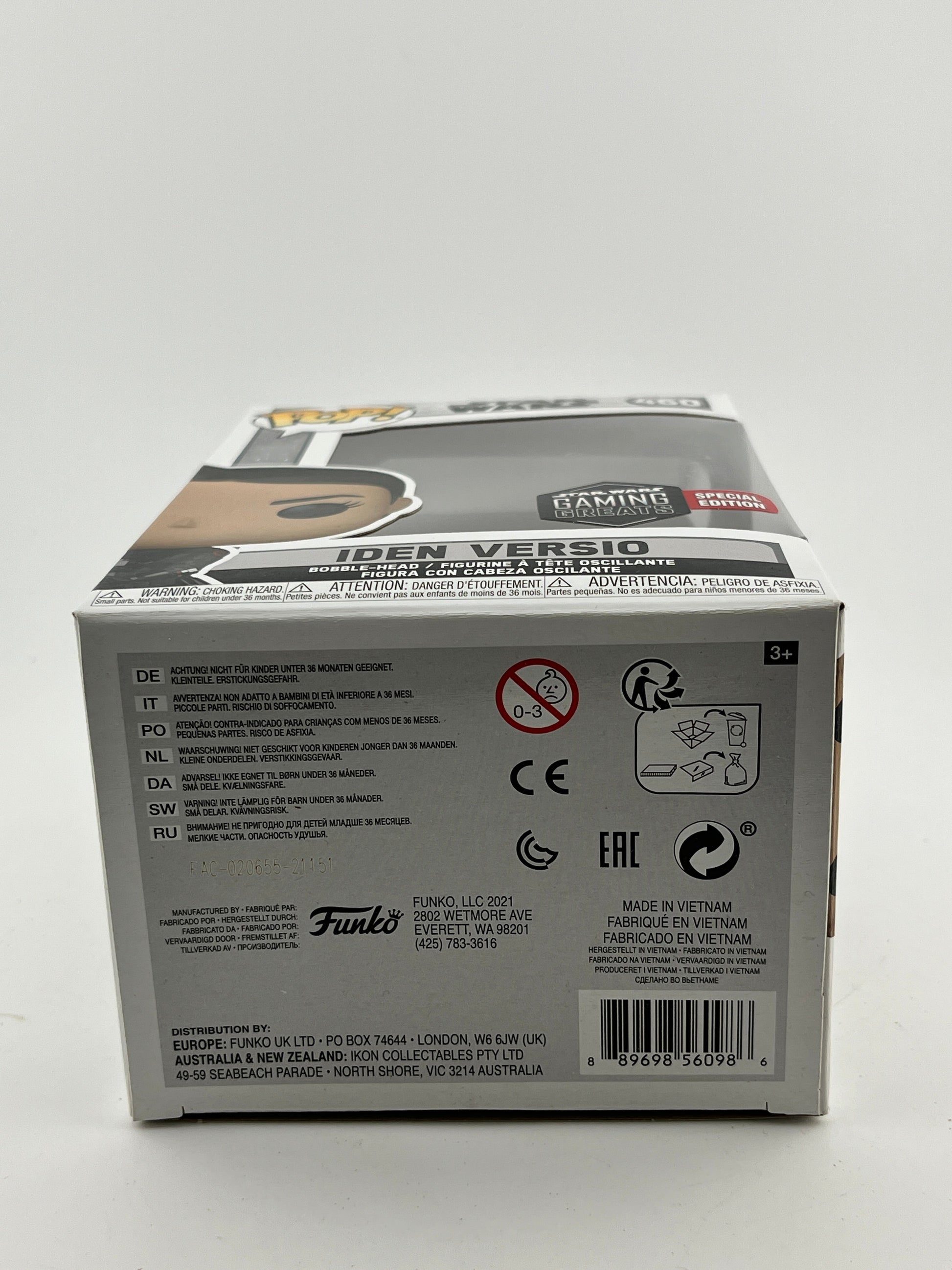 Funko POP! Star Wars - Iden Versio #460 - Gaming Greats Special Edition FRENLY BRICKS - Open 7 Days