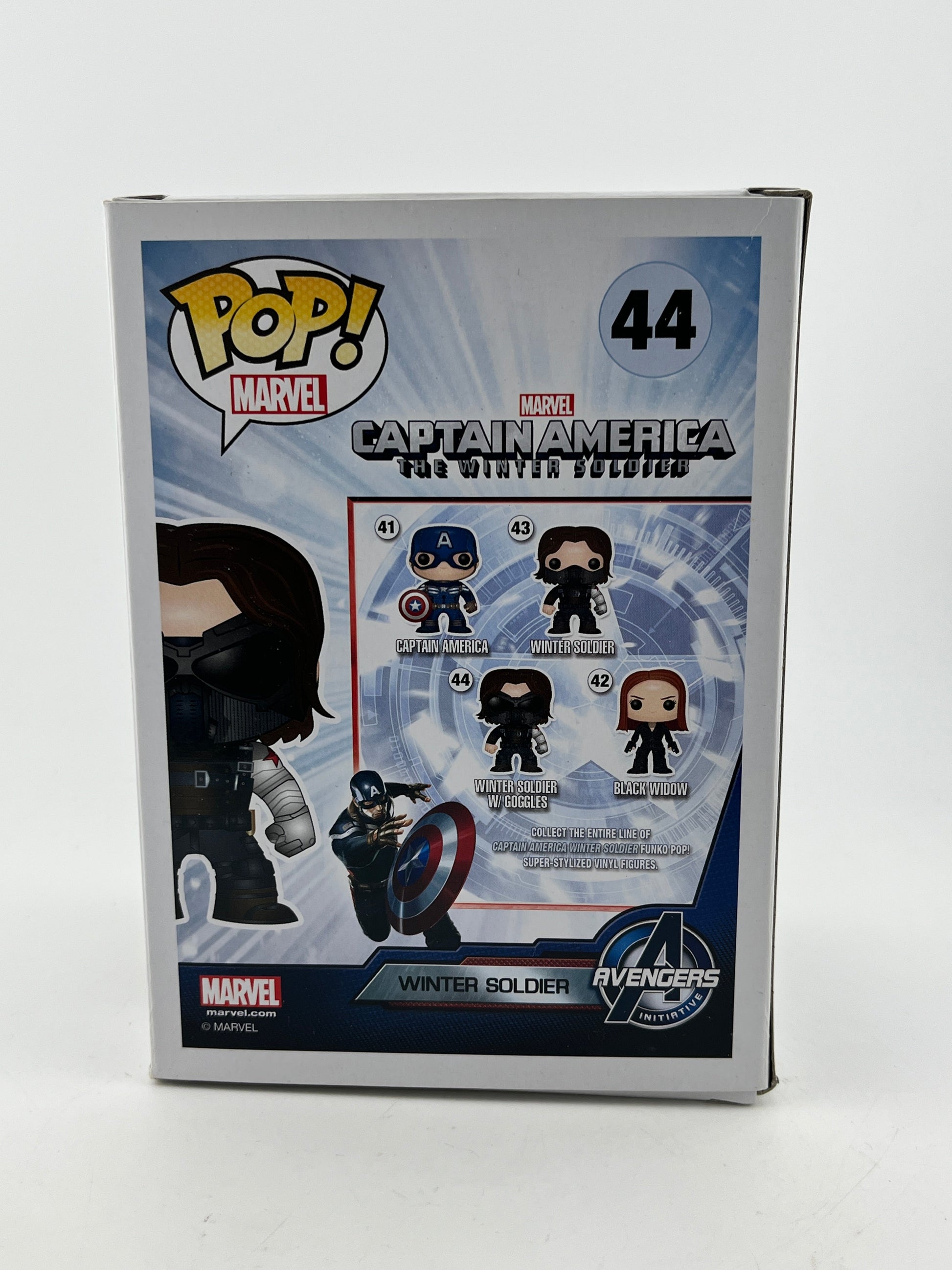 Funko POP! Marvel - Captain America - Winter Solider #44 - Vinyl Collectable FRENLY BRICKS - Open 7 Days