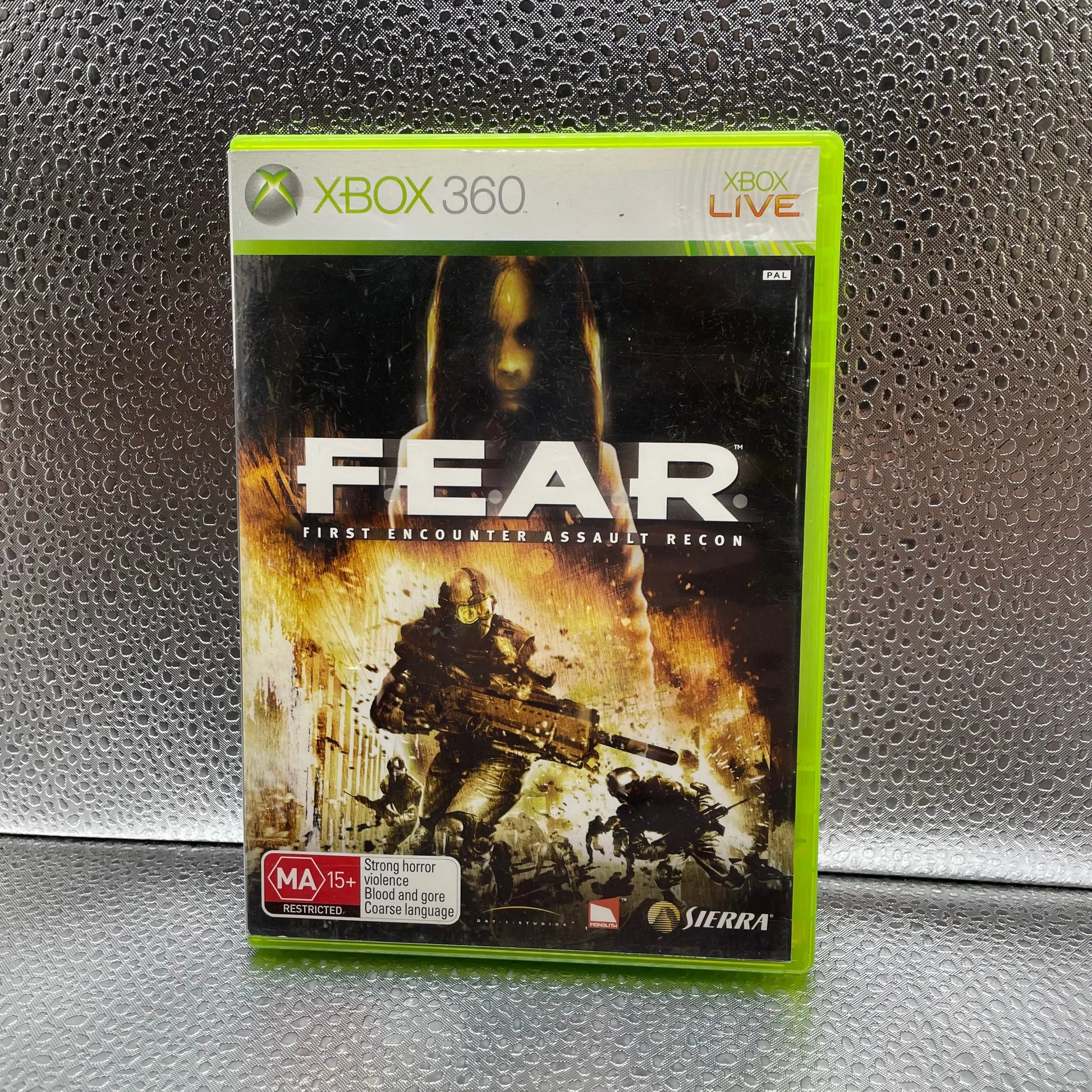 Fear First Encounter Assault Recon Xbox 360 Used Game Tested PAL FRENLY BRICKS - Open 7 Days