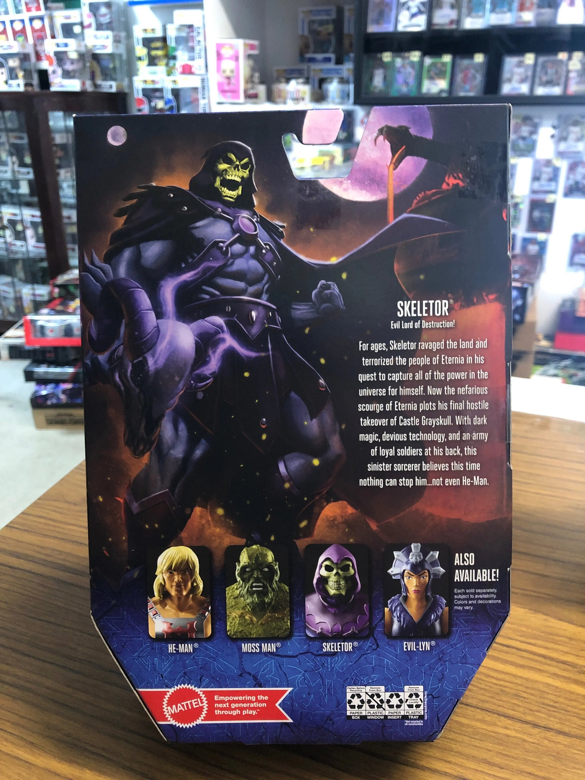 Masters Of The Universe Revelation Skeletor Netflix Mattel FRENLY BRICKS - Open 7 Days