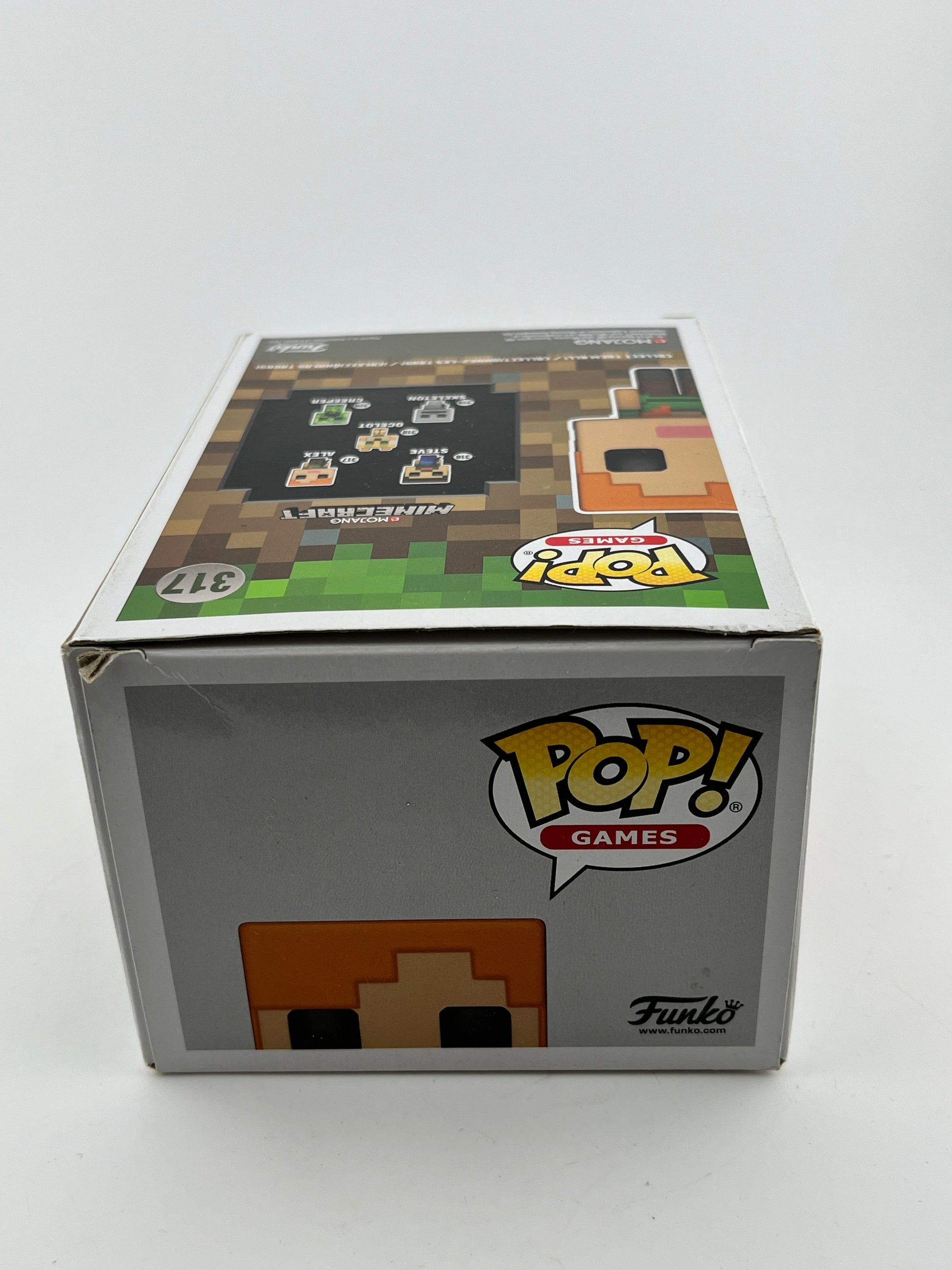 Funko POP! Games Mojang Minecraft- Alex #317 - Vinyl Collectable FRENLY BRICKS - Open 7 Days
