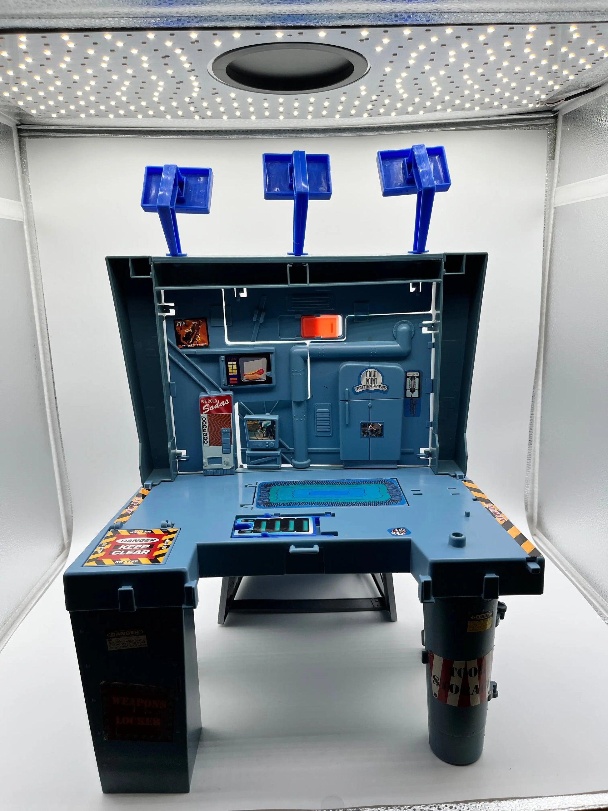 Scoreboard Hideout Secret Pad Biker Mice from Mars 1993 Galoob Playset - Not Sealed & Damaged Box FRENLY BRICKS - Open 7 Days