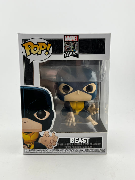 Funko POP! Marvel 80 Years - Beast #505 - X-Men FRENLY BRICKS - Open 7 Days