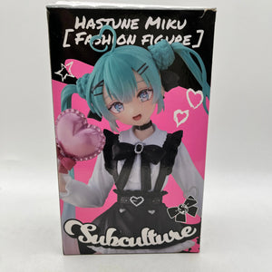 Taito Hatsune Miku Fashion Figure Subculture - ver.Japan 2023 - Complete - Open Box FRENLY BRICKS - Open 7 Days