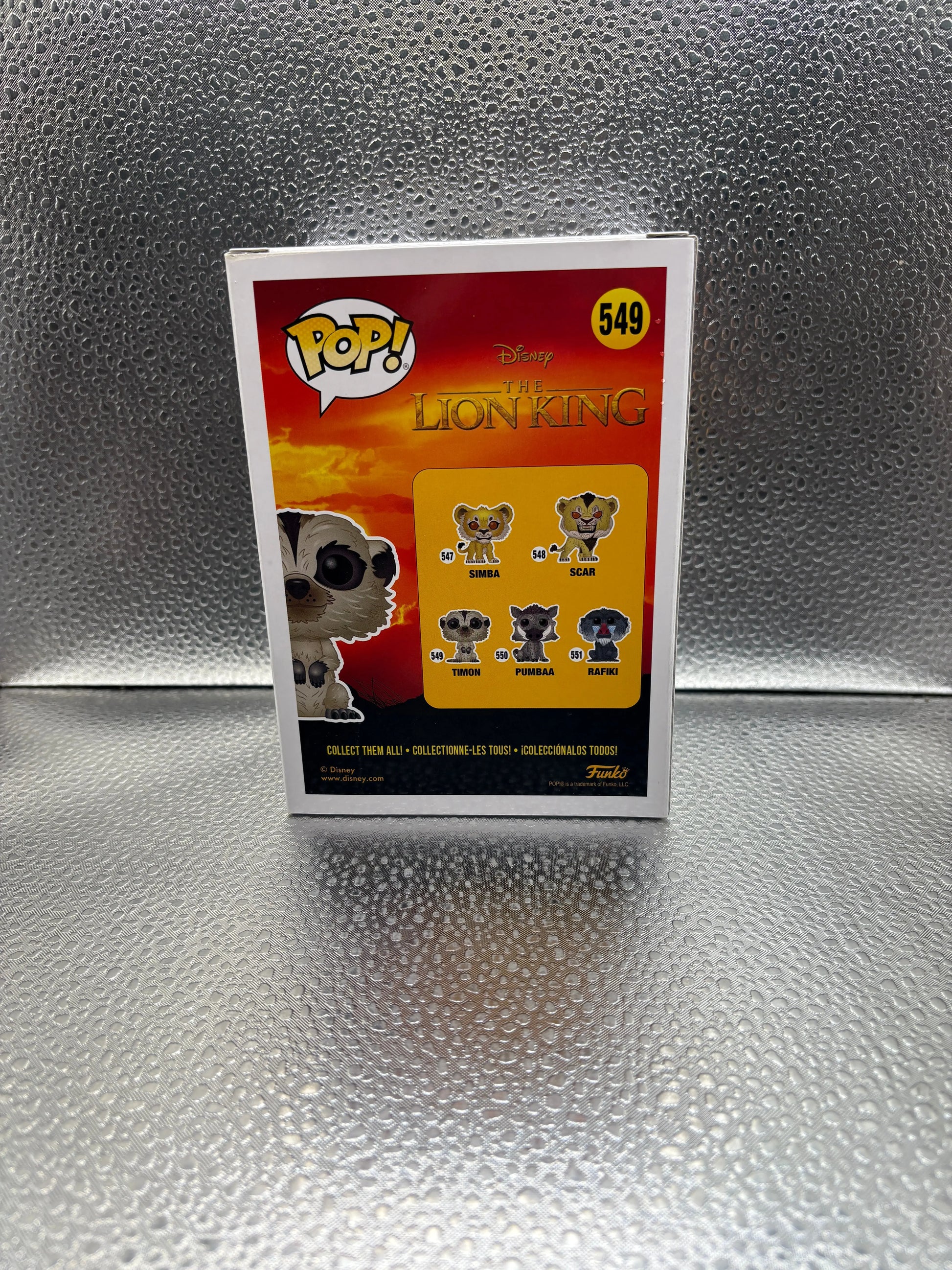 FUNKO Pop Vinyl Timon #549 FRENLY BRICKS - Open 7 Days
