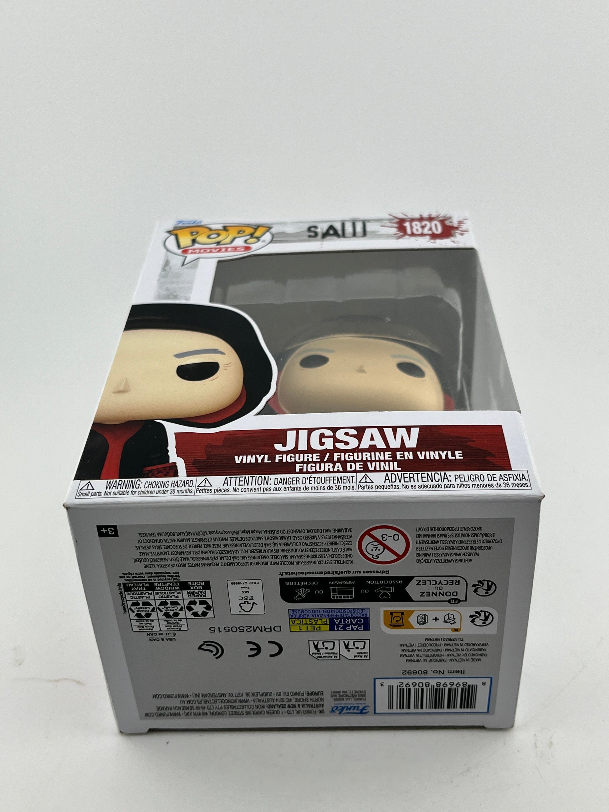 Funko POP! Movies Saw - Jigsaw #1820 - Vinyl Collectable FRENLY BRICKS - Open 7 Days