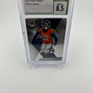 NFL Player Card Lot #7 Autographed/Graded/Numbered FRENLY BRICKS - Open 7 Days