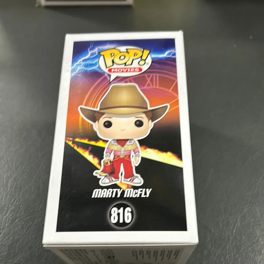 Funko Pop Back to the Future 816 Marty McFly Special Edition FRENLY BRICKS - Open 7 Days