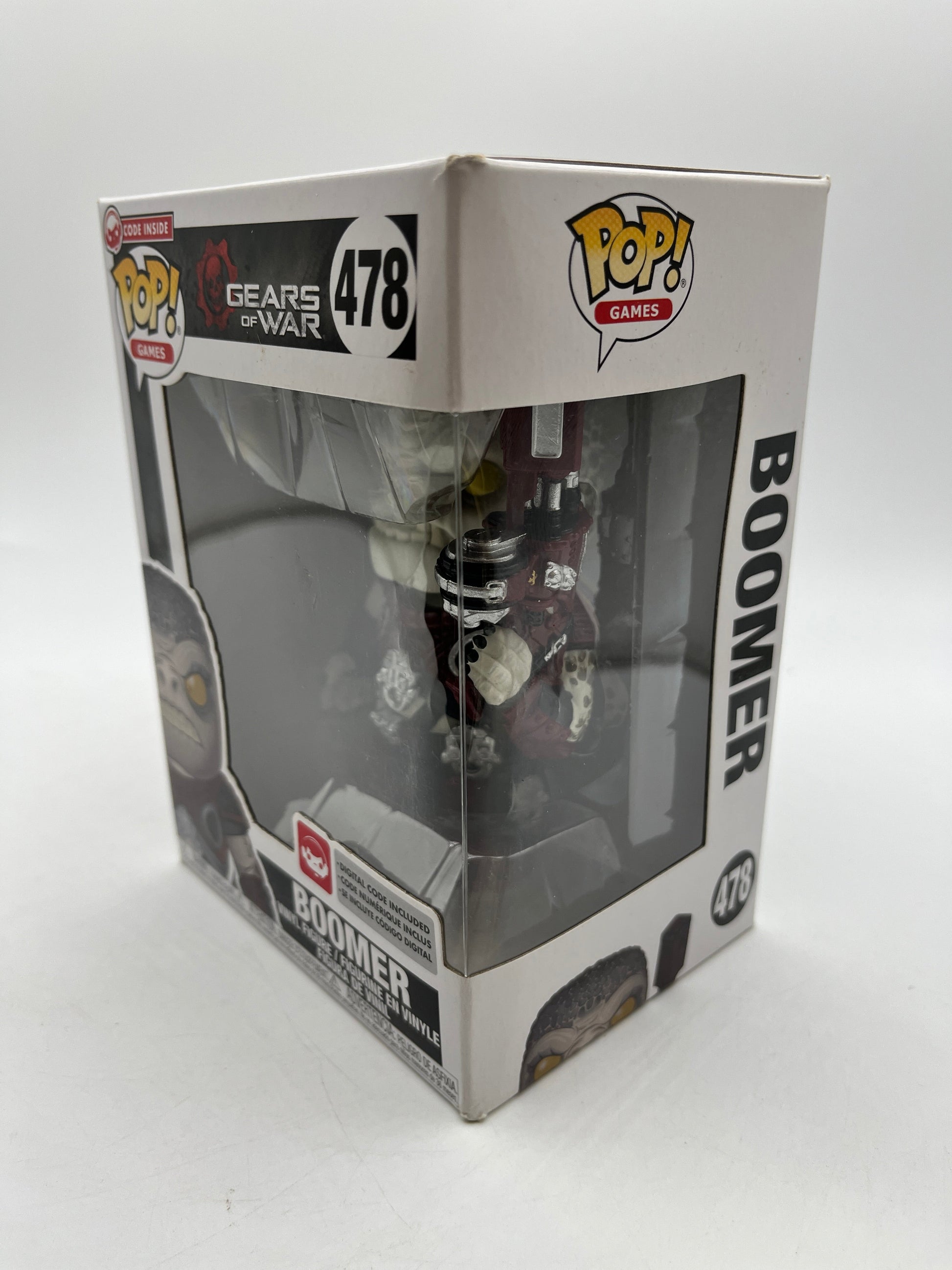 Funko POP! Games Gears Of War - Boomer #478 - Code Inside - Vinyl Collectable FRENLY BRICKS - Open 7 Days
