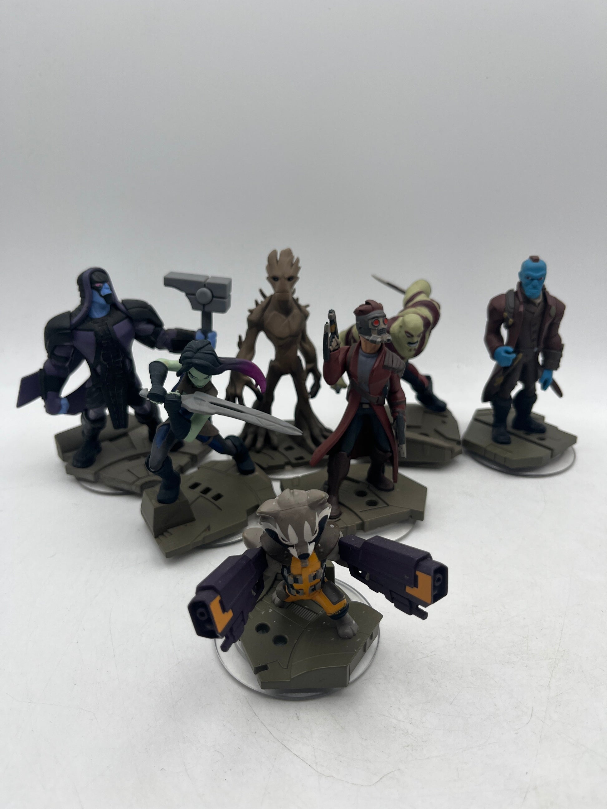 Disney Infinity Marvel Guardians of the Galaxy lot of 7 FRENLY BRICKS - Open 7 Days