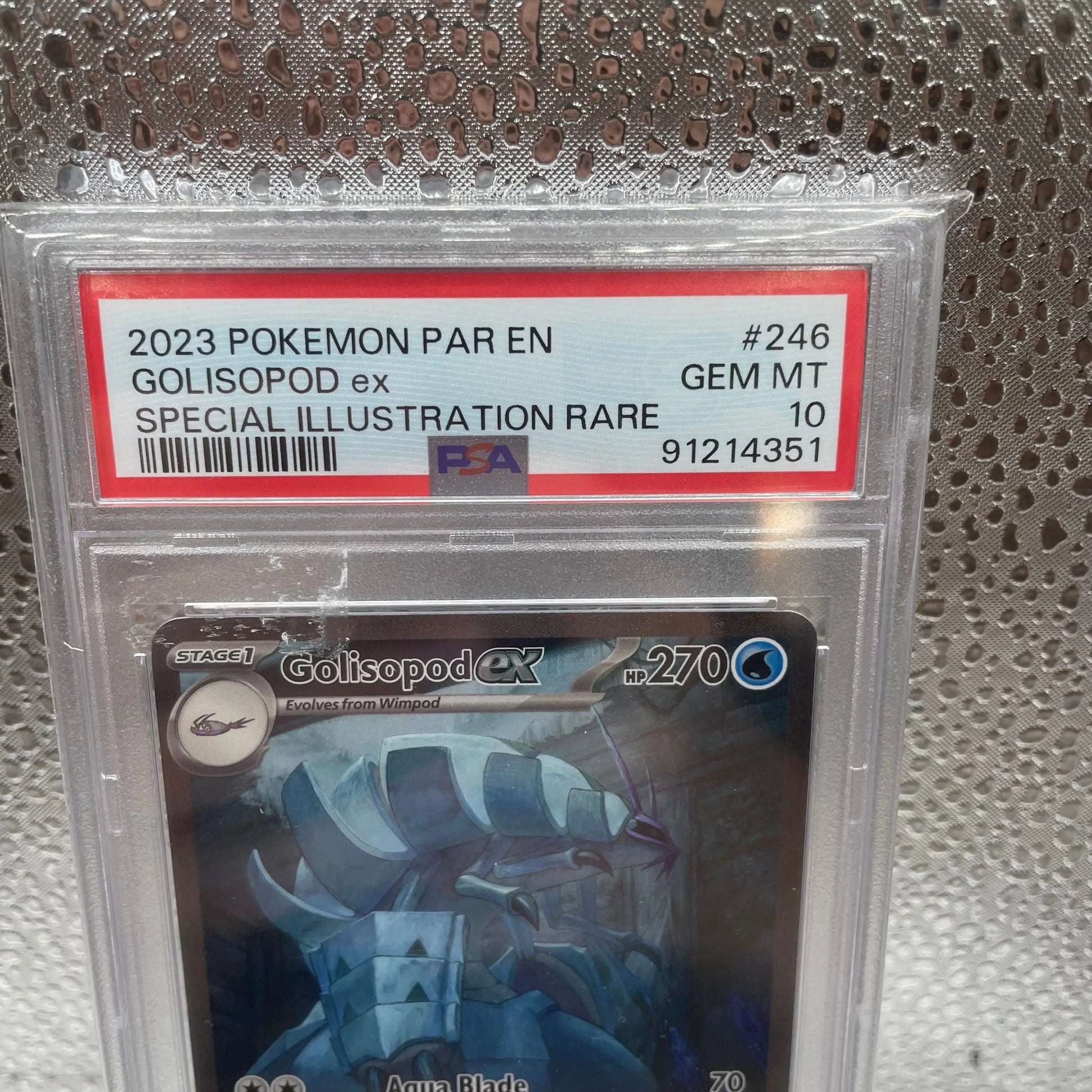 2023 Golispod EX Pokemon Special Illustration #246 Rare Gem Mint 10 PSA 10 FRENLY BRICKS - Open 7 Days